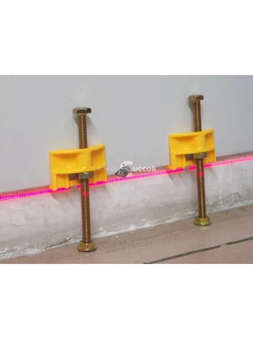 Csempeszintező, lapszintező (fali, csavaros) 10 db