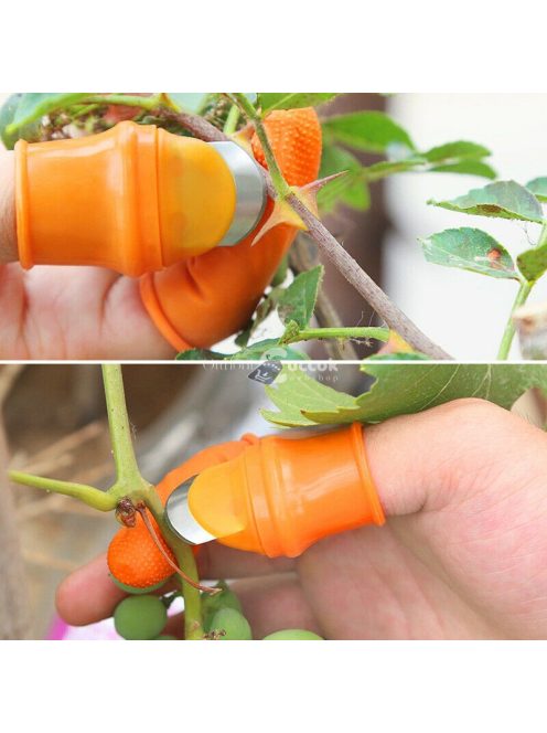 Gumi metsző/vágó ujjszerszám