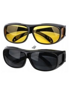   Sofőr szemüveg, vezetői szemüveg 2 db (nappali/éjszakai)