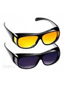 Sofőr szemüveg, vezetői szemüveg 2 db (nappali/éjszakai)