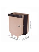 Összecsukható szemetes