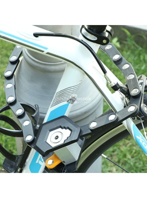 Összehajtható kerékpár lakat