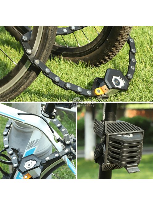 Összehajtható kerékpár lakat