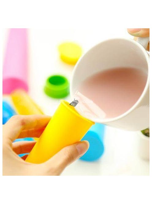 Szilikon jégkrém készítő forma 3 db