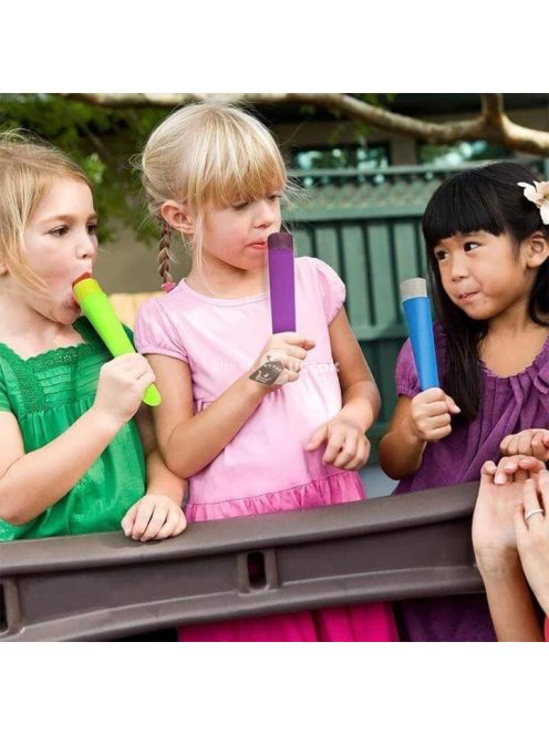 Szilikon jégkrém készítő forma 3 db