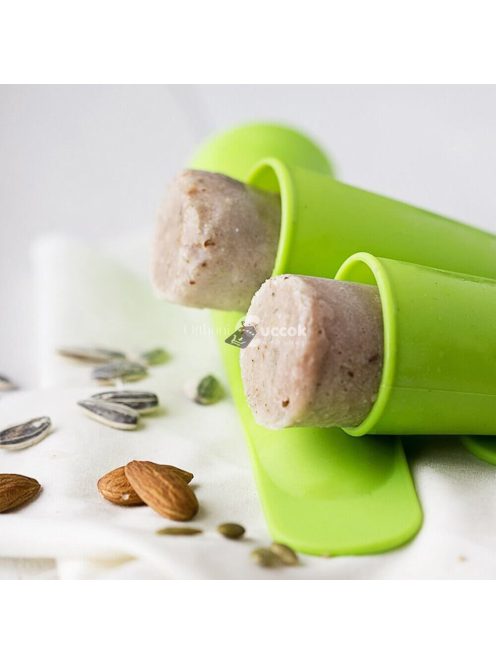 Szilikon jégkrém készítő forma 3 db