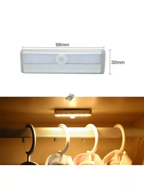 LED-es szekrényvilágítás