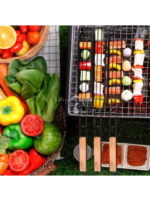 Saslik Sütő Kosár, Grill Kosár