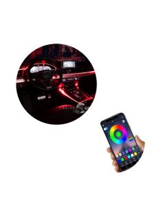 Autós beltéri LED világítás (APP vezérléssel)