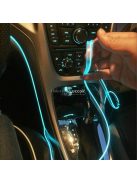Mobil app-al vezérelhető autós beltéri LED világítás