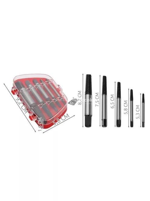 Törtcsavar Kihajtó Készlet (M3-M18)