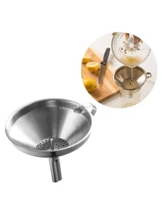 Rozsdamentes Tölcsér Szűrőbetéttel