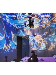 Éjjeli fény, kivetítős lámpa