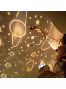 Éjjeli fény, kivetítős lámpa