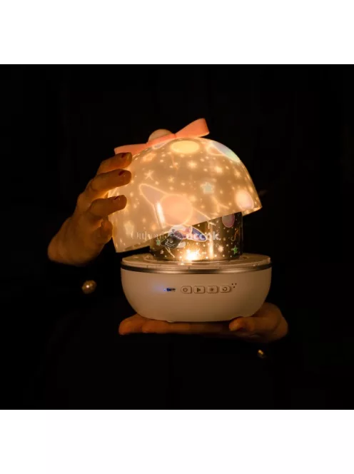 Éjjeli fény, kivetítős lámpa