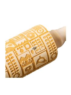 Mintás sodrófa, mintás nyújtófa