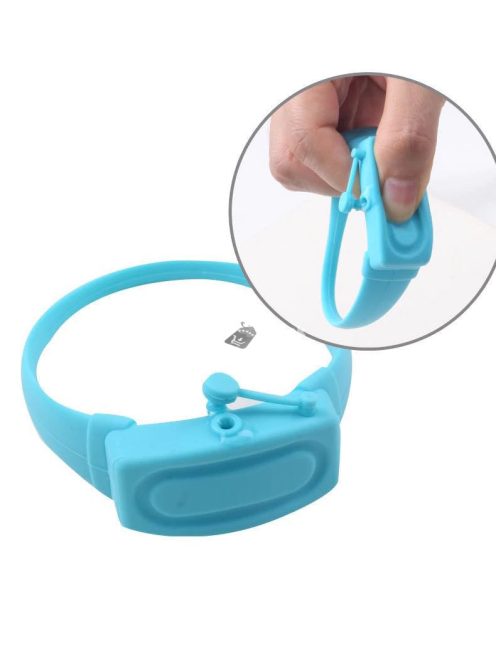 Fertőtlenítő Adagoló Szilikon Karkötő