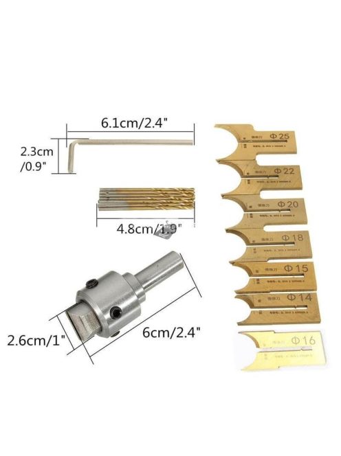 16 részes fa gyöngy készítő 