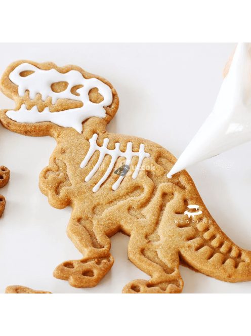 Dinós keksz forma és minta (3db)