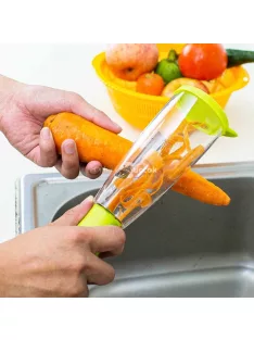 Kézi hámozó tartállyal