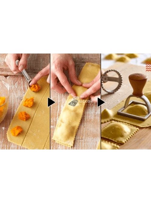 Derelye- és ravioli kiszúró, tészta szaggató