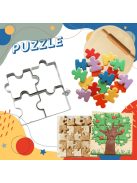 Puzzle keksz forma (4 db)