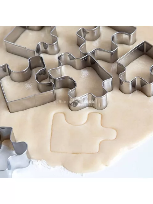 Puzzle keksz forma (4 db)