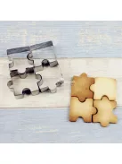 Puzzle keksz forma (4 db)