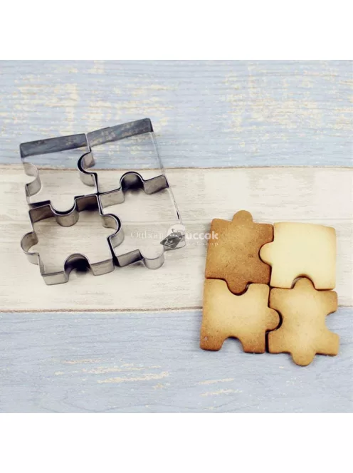 Puzzle keksz forma (4 db)