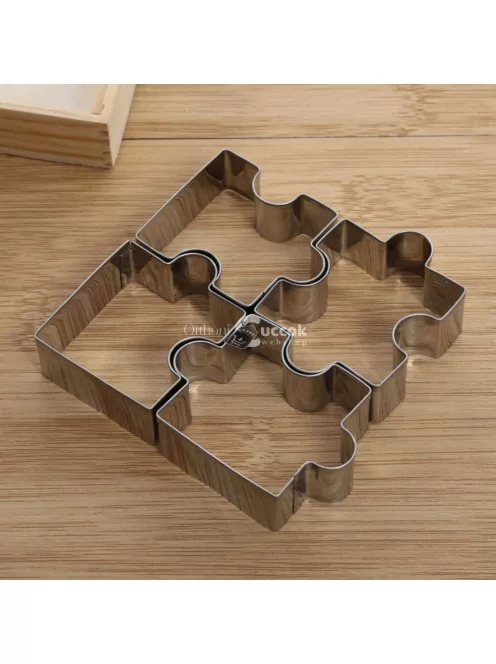 Puzzle keksz forma (4 db)