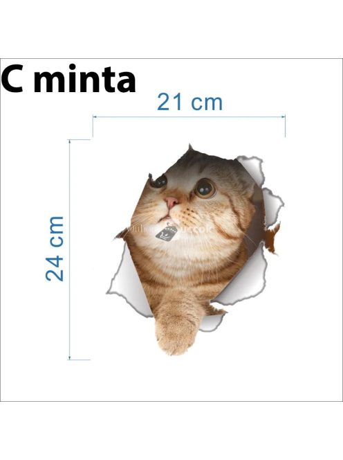 3D Cica Matrica - C minta