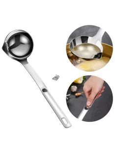 Zsiradékszűrő merőkanál