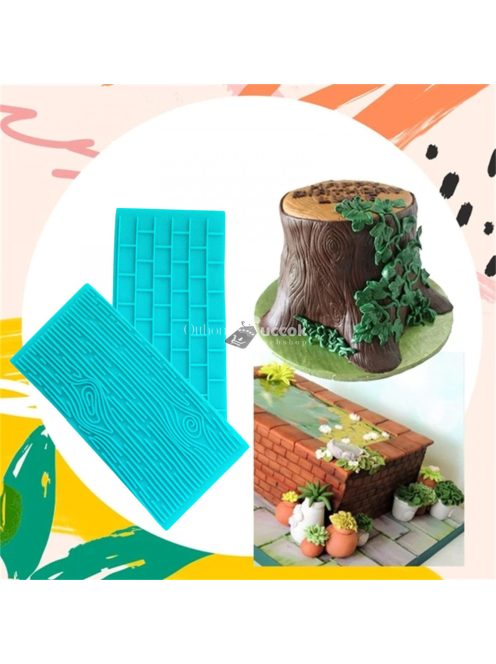 3D torta díszítő forma (6 db)