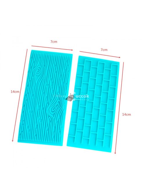 3D torta díszítő forma (6 db)