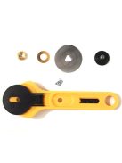 Textilvágó, Körkés 45mm