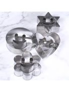 Smiley keksz kiszúró (4 db)