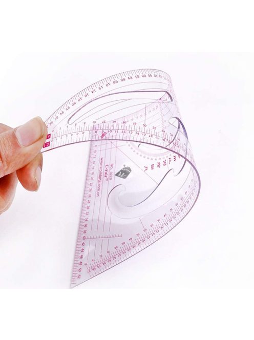 Íves tervezővonalzó készlet (4 db)