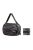 (Több szín) Összehajtható bevásárló táska -Fekete