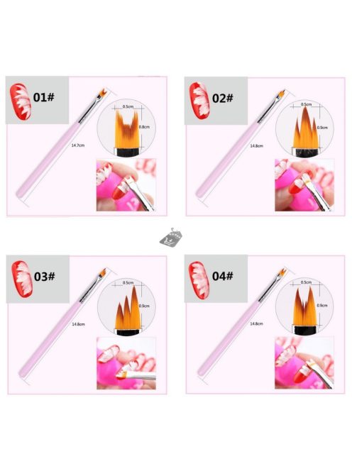 Körmös Díszítő Ecset