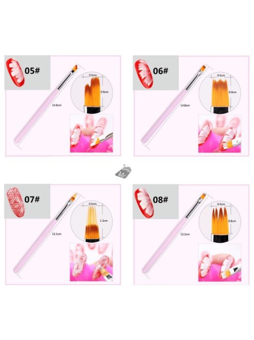 Körmös Díszítő Ecset