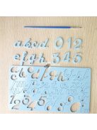 Betűnyomda tortadíszítéshez