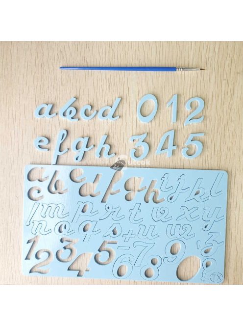 Betűnyomda tortadíszítéshez