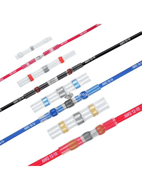 Hőre zsugorodó hüvely ónnal (100db)