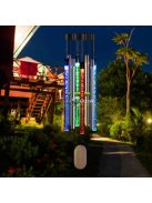 Napelemes világító szélcsengő