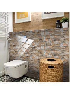 Kőmintás csempematrica - Barna