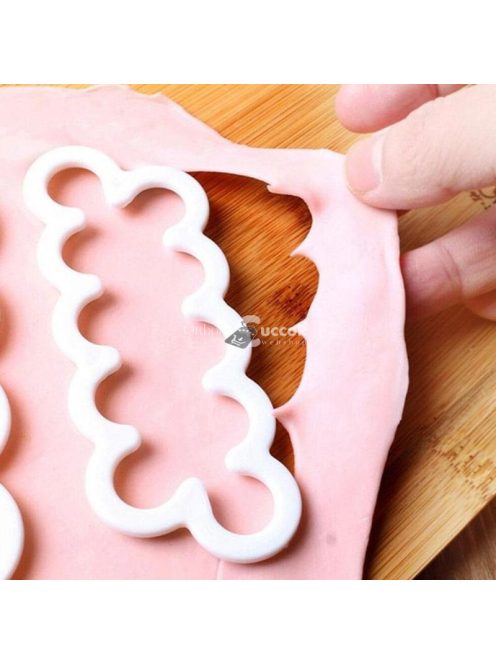 Rózsakészítő forma tortadekorációhoz (3 db)