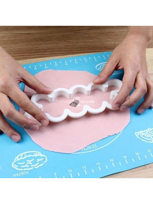 Rózsakészítő forma tortadekorációhoz (3 db)