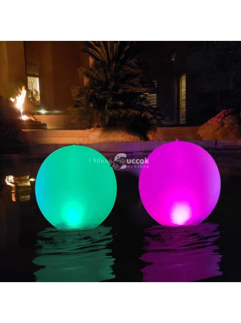 Világító strand labda (távirányítóval)
