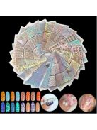 Körömdíszítő sablon