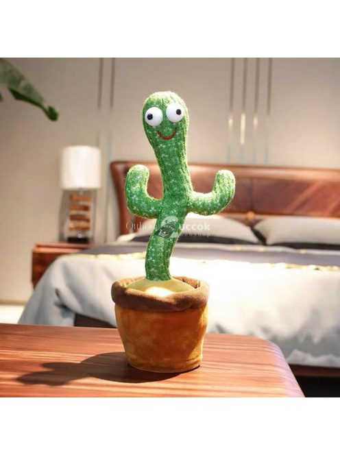 Beszélő, táncoló kaktusz, interaktív játék